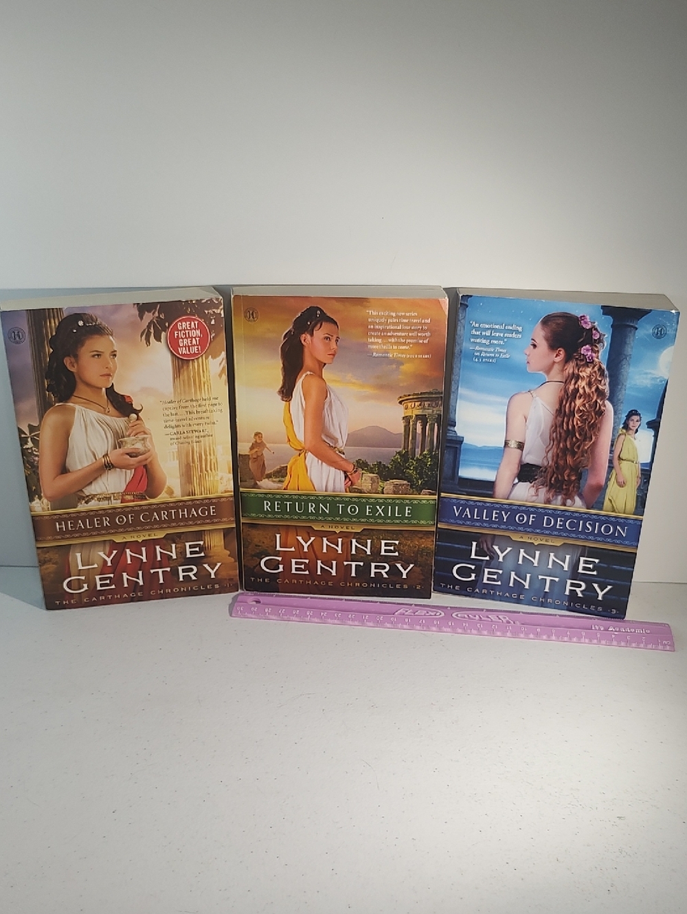 The Carthage Chronicles By Lynne Gentry Set Of 3 Books In Good Condition